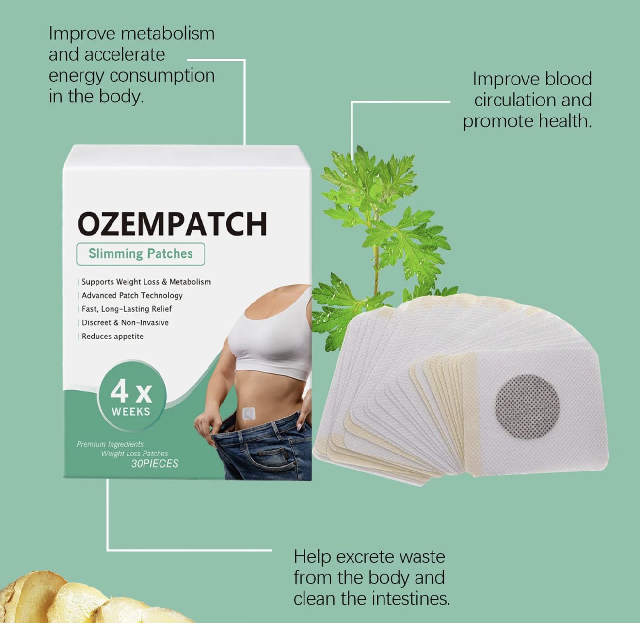 Ozempatch - Slimming Patches for Women, Assistance Weight Loss & Metabolism