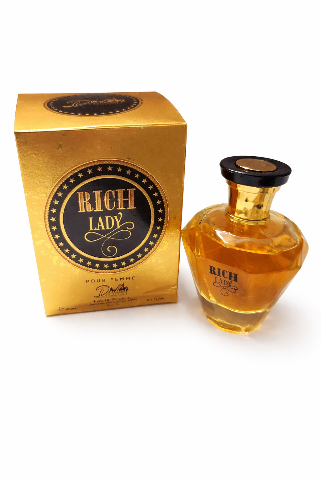 Deluxe Rich Lady Eau de Parfum Spray for Women 3.4 fl oz / 100ml Regular Size