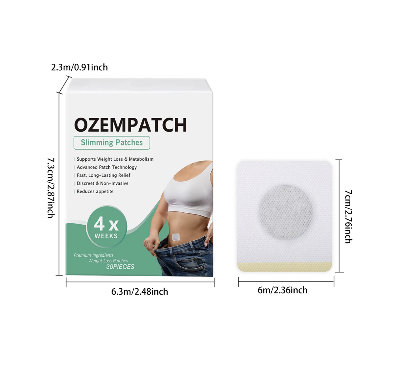 Ozempatch - Slimming Patches for Women, Assistance Weight Loss & Metabolism