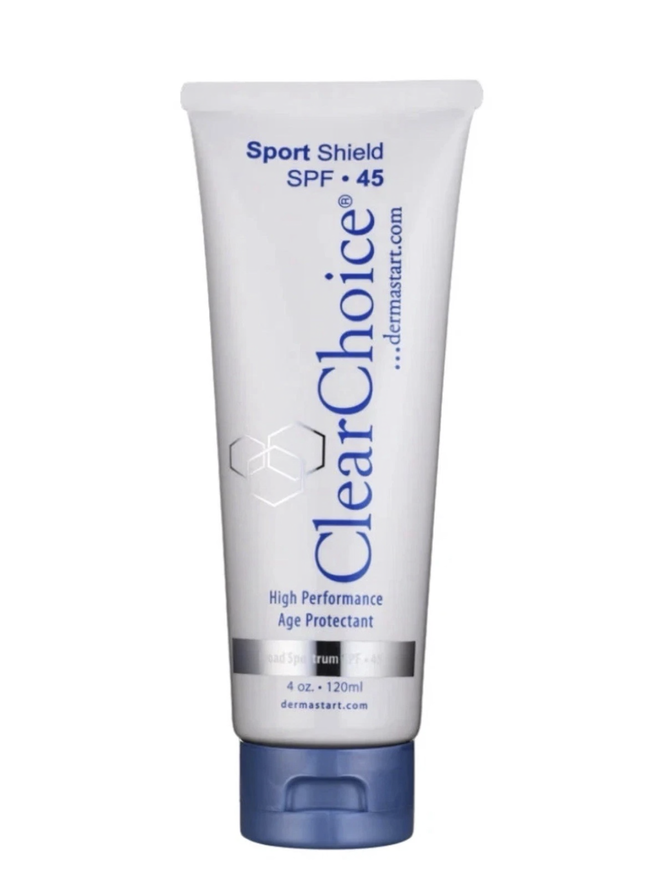 ClearChoice Sport Shield SPF 45 Broad Spectrum Chemical Sunscreen Lotion 4 oz